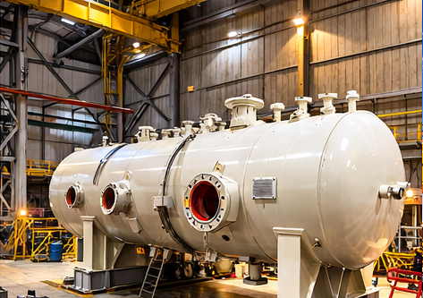 Crane inspection in progress